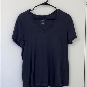 Charcoal grey v neck